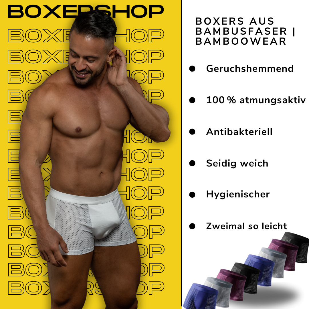 BOXERS AUS BAMBUSFASER | BAMBOOWEAR