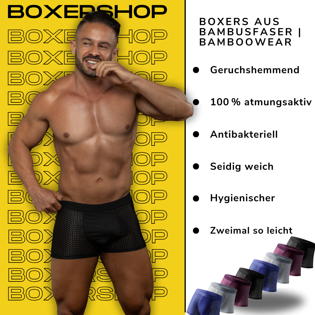 BOXERS AUS BAMBUSFASER | BAMBOOWEAR