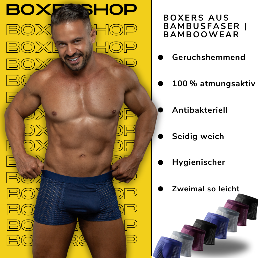 BOXERS AUS BAMBUSFASER | BAMBOOWEAR