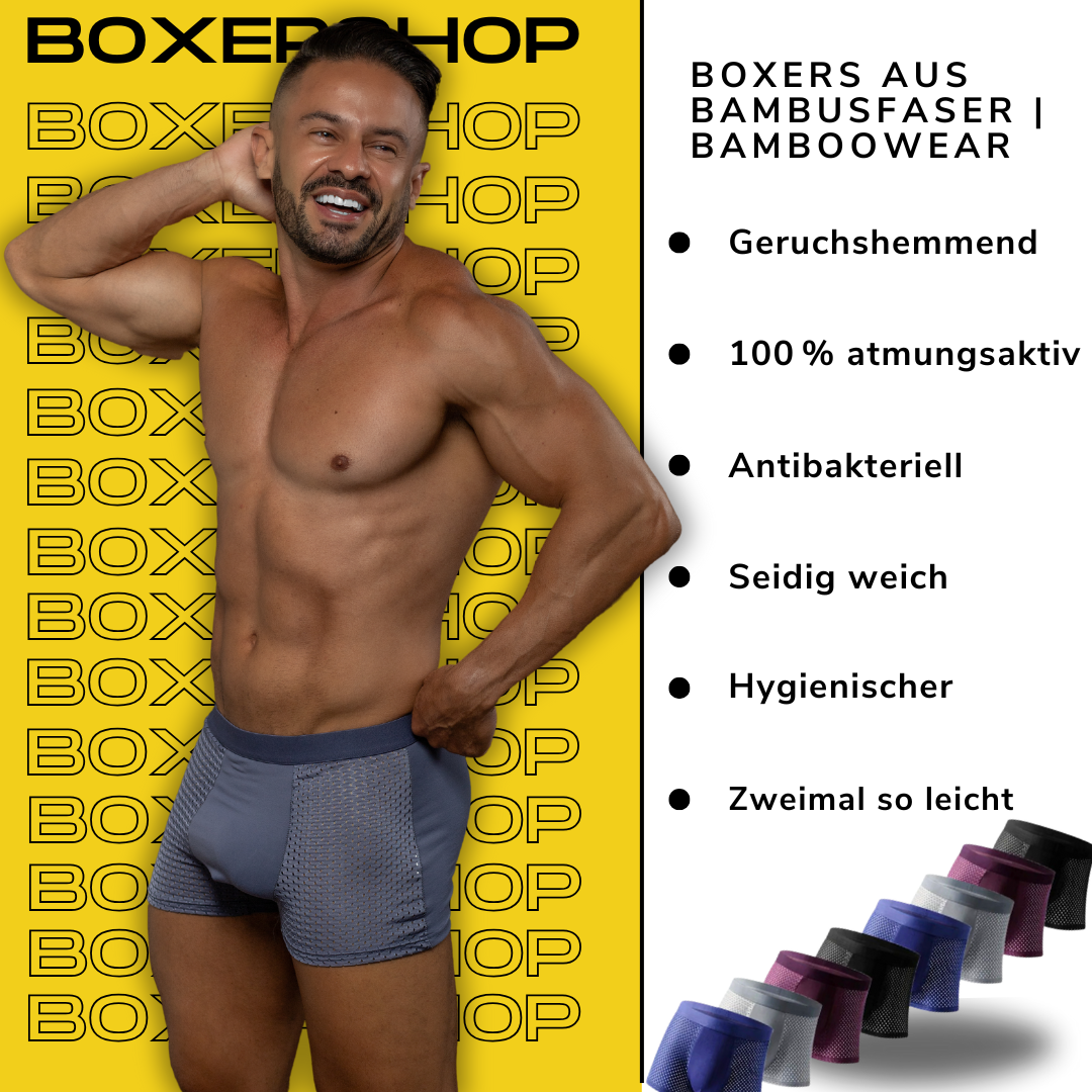BOXERS AUS BAMBUSFASER | BAMBOOWEAR