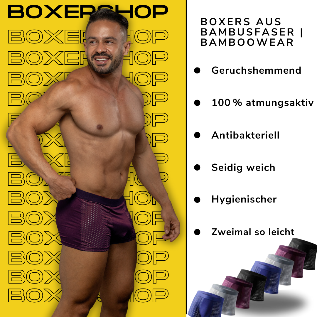BOXERS AUS BAMBUSFASER | BAMBOOWEAR