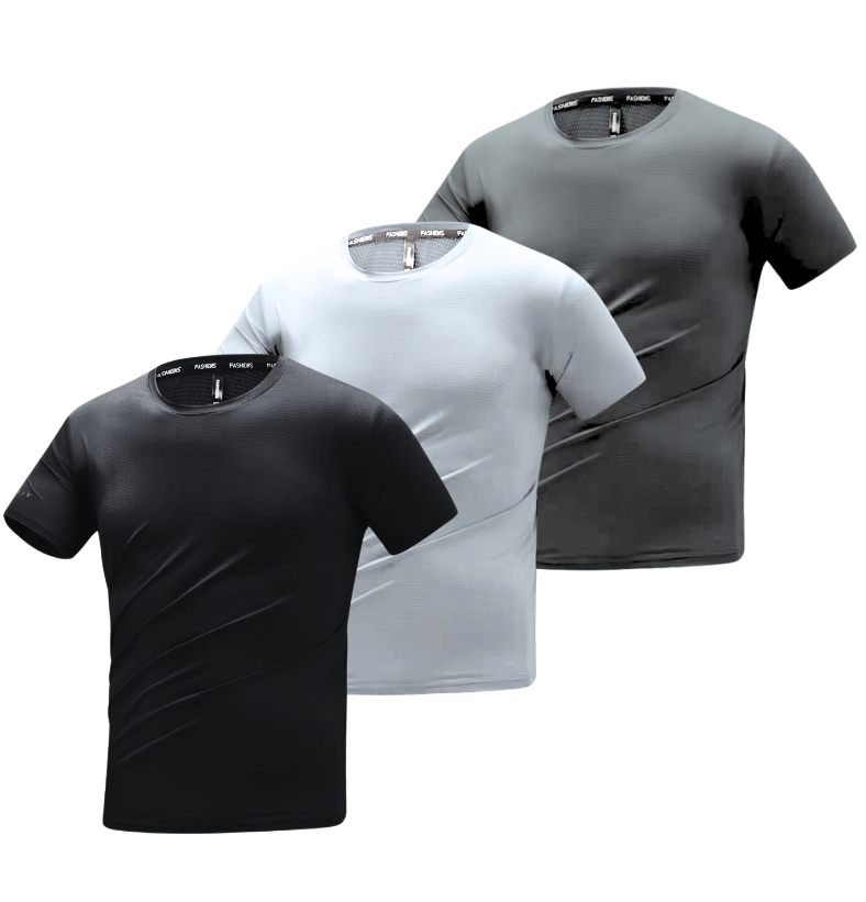T-SHIRT AUS BAMBUSFASER | BAMBUSSHIRT 3ER-PACK MIX