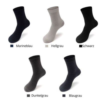 ATMUNGSAKTIVES SOCKEN-SET | KNÖCHELHÖHE | 5ER-PACK