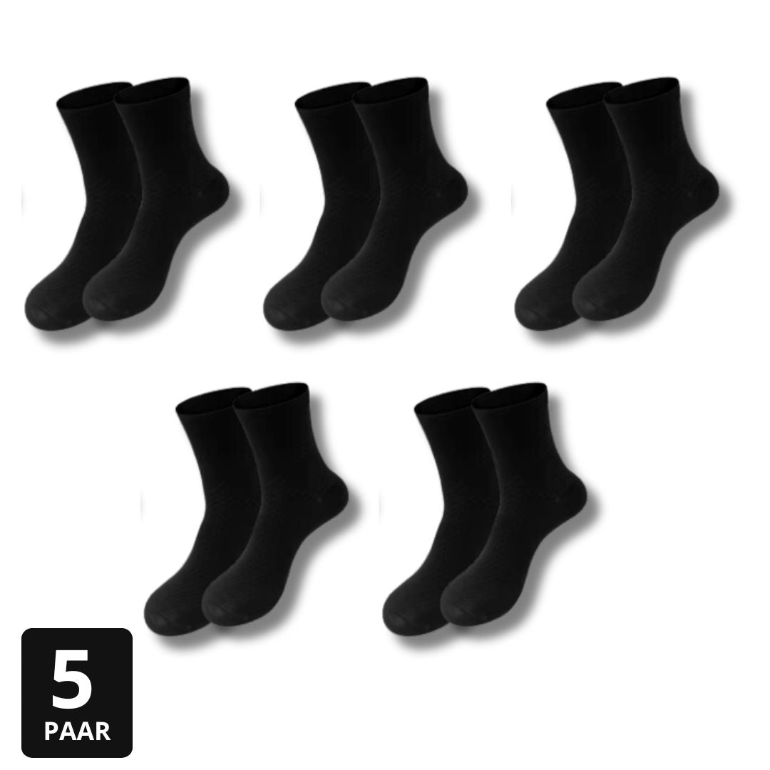 ATMUNGSAKTIVES SOCKEN-SET | KNÖCHELHÖHE | 5ER-PACK