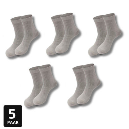 ATMUNGSAKTIVES SOCKEN-SET | KNÖCHELHÖHE | 5ER-PACK