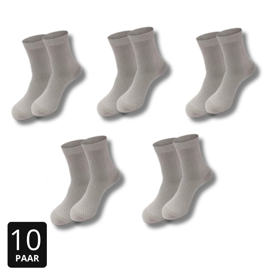 ATMUNGSAKTIVES SOCKEN-SET | KNÖCHELHÖHE | 10ER-PACK