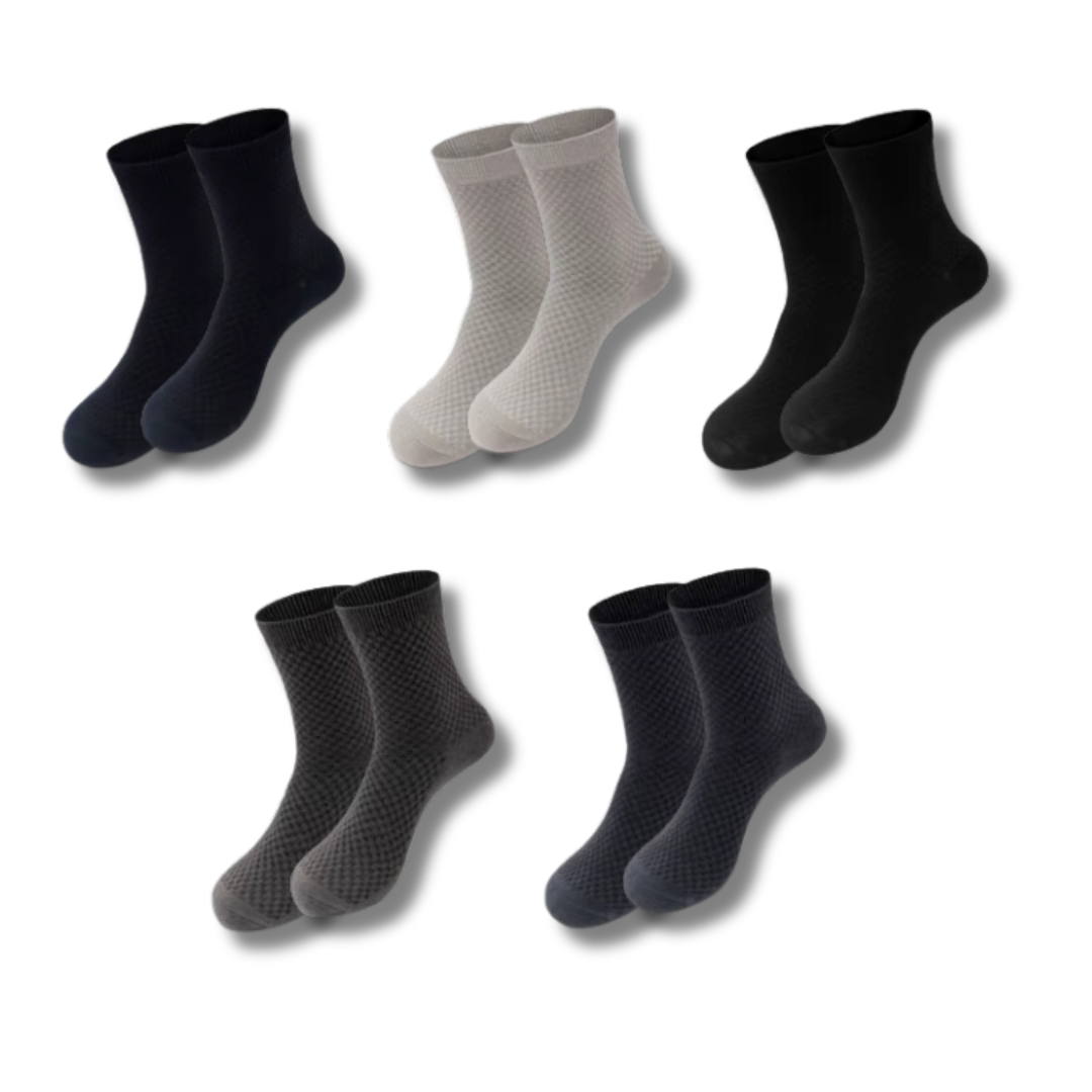 ATMUNGSAKTIVES SOCKEN-SET | KNÖCHELHÖHE | 10ER-PACK