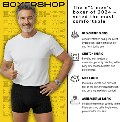 10 BAMBUSFASER-BOXERSHORTS ZUM PREIS VON 5 | BAMBOOWEAR