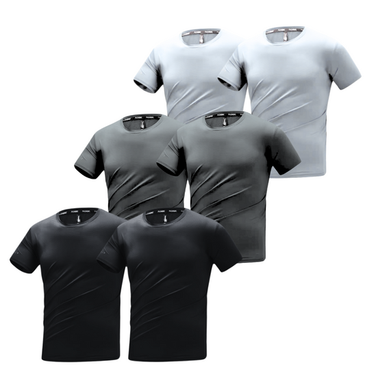 T-SHIRT AUS BAMBUSFASER | BAMBUSSHIRT 6ER-PACK MIX