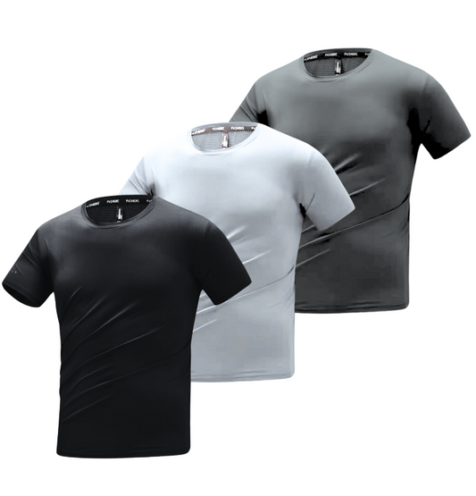 T-SHIRT AUS BAMBUSFASER | BAMBUSSHIRT 3ER-PACK MIX