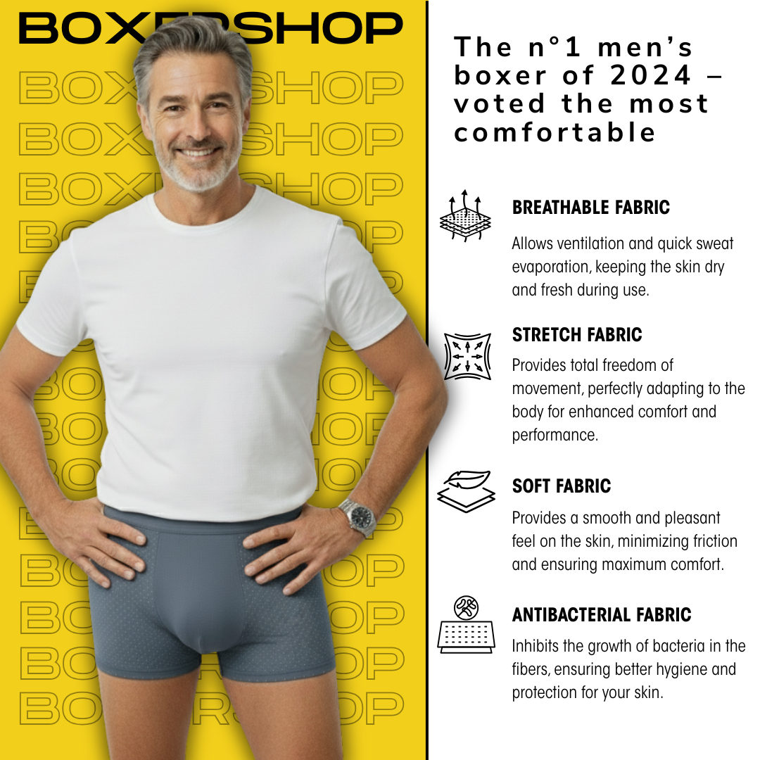 10 BAMBUSFASER-BOXERSHORTS ZUM PREIS VON 5 | BAMBOOWEAR