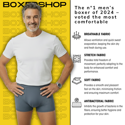 10 BAMBUSFASER-BOXERSHORTS ZUM PREIS VON 5 | BAMBOOWEAR