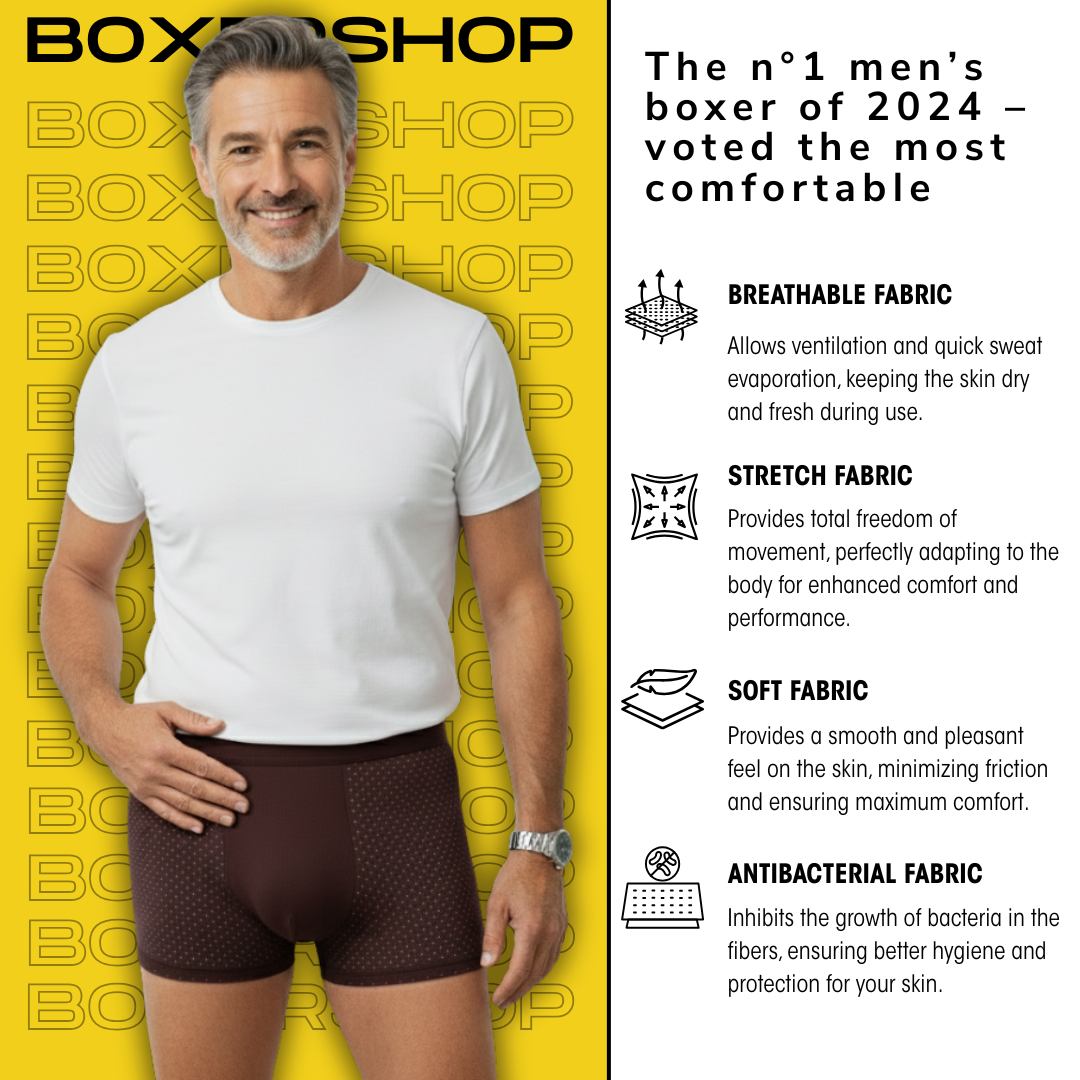 Bambus Boxershorts Herren BambooWear – Bild 8