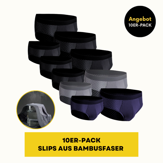 SLIPS AUS BAMBUSFASER | BAMBOOSLIP 10ER-PACK