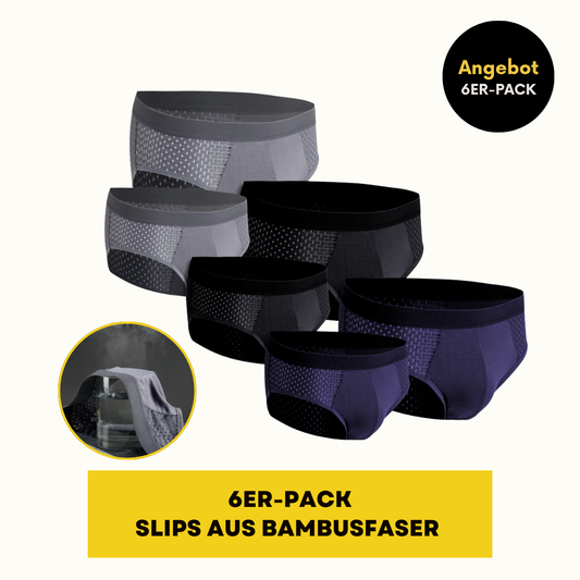 SLIPS AUS BAMBUSFASER | BAMBOOSLIP 6ER-PACK