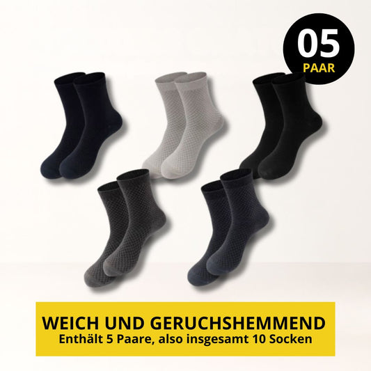 ATMUNGSAKTIVES SOCKEN-SET | 5ER-PACK