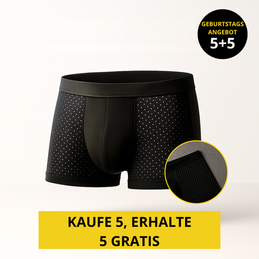 10 BAMBUSFASER-BOXERSHORTS ZUM PREIS VON 5 | BAMBOOWEAR