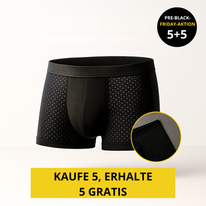 10 BAMBUSFASER-BOXERSHORTS ZUM PREIS VON 5 | BAMBOOWEAR (Exklusives Angebot)
